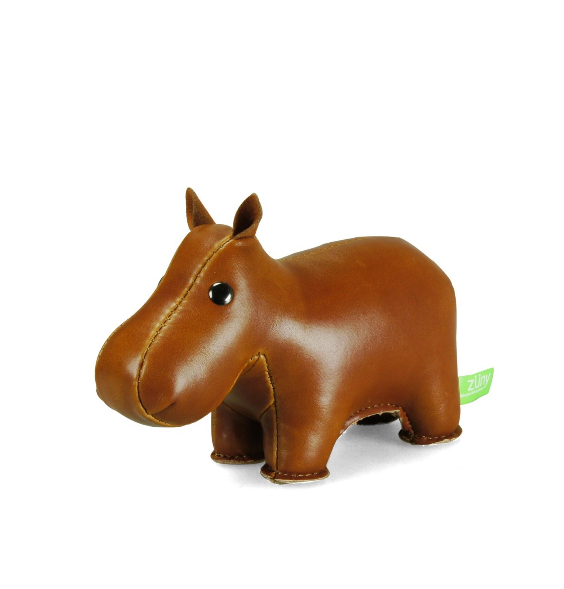 Presse-papiers Classic Hippo Tan/Blanc Züny